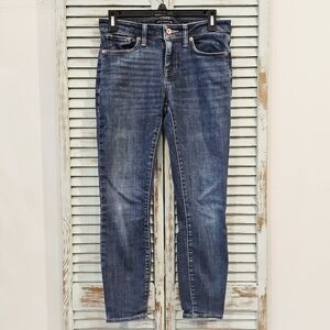 LUCKY BRAND Size 8/29 Low Rise Skinny Lolita Med Wash Stretch Ankle Casual Denim